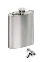 Platvink Middelgroot Trechter 177 ml 6 Oz RVS Flesje Platvin, Ophalen of Verzenden, Nieuw, Feestartikel, Carnaval