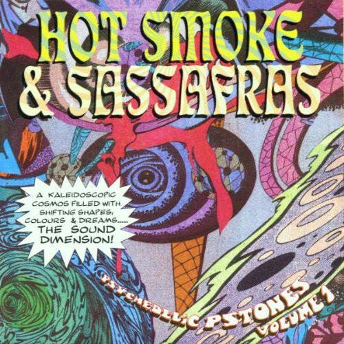 cd - Various - Hot Smoke &amp; Sassafras (Psychedelic Pst..., Cd's en Dvd's, Cd's | Overige Cd's, Zo goed als nieuw, Verzenden