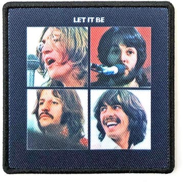 The Beatles - Let It Be - patch officiële merchandise, Ophalen of Verzenden, Nieuw, Kleding