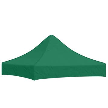 vidaXL Partytentdak 270 g/m² 2x2 m groen, Verzenden, Nieuw, Partytent