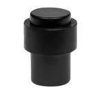 Metalen deurstopper met rubberen ring, zwart (3 cm diameter, Ophalen of Verzenden, Nieuw