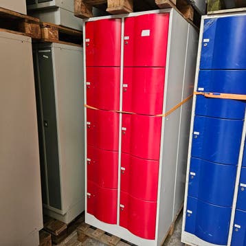 10-deurs CP lockerkast HUFTERPROOF - 195x78x48 cm, Ophalen of Verzenden, Nieuw