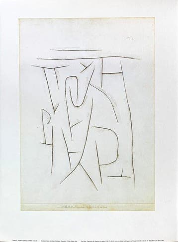 Paul Klee (after) - Fragments of the Weiland area, 1937 -