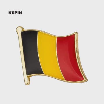 Belgische Vlag Speld - Stijlvolle Badge voor Kleding en Tass, Verzenden, Nieuw