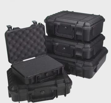Harde Gereedschapskoffer met Schuim - Robuuste Opbergbox voo, Verzenden, Nieuw