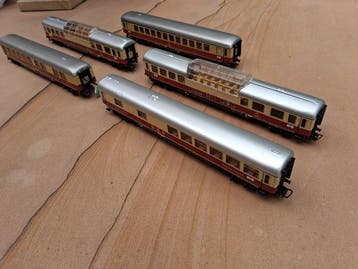 Märklin H0 - 4086/4087/4090 - Modeltrein personenwagen (5) -, Nieuw