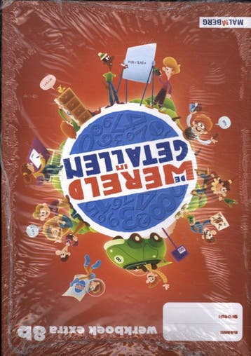4, groep 8 / De wereld in getallen (5 ex) / werkboek extra b, Verzenden, Zo goed als nieuw, Sj. Huitema