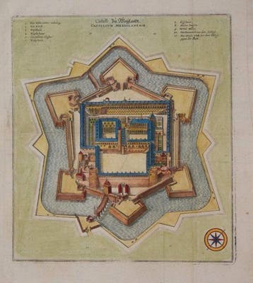 Italië - Milaan; Merian - Castellum Mediolanense.. -, Nieuw