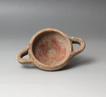 Oud-Grieks Aardewerk Miniatuur skyphos (Zonder minimumprijs)