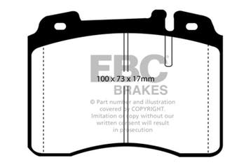EBC 92-96 Ferrari 512TR 5.0 Yellowstuff Front Brake Pads, Ophalen of Verzenden, Nieuw