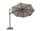 platinum zweefparasol Challenger T² premium ø3,5 Manhattan, Nieuw, 3 tot 4 meter, Zweefparasol, Kantelbaar
