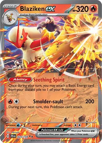 Blaziken ex (JTG 024), Ophalen of Verzenden, Nieuw