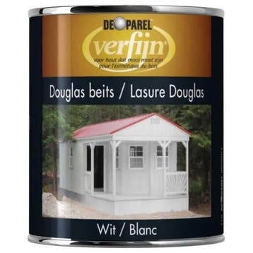 - Verfijn Douglasbeits Wit 0.75 L, Doe-het-zelf en Verbouw, Verf, Beits en Lak, Ophalen of Verzenden, Nieuw, Wit