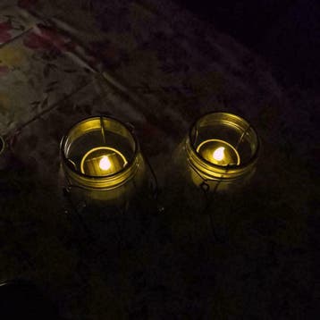 Solar waxinelichtjes led kaarsen Warm Wit - 6 stuks, Kunststof, Verzenden, Minder dan 50 watt, Staande lamp