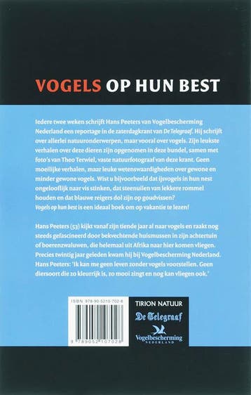 Tirion natuur Vogels op hun best / Tirion natuur, Verzenden, Gelezen, Hagar Peeters