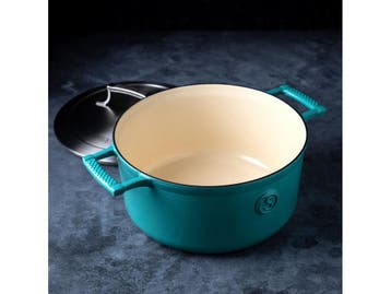 Saveur Voyage Braadpan Ø25 cm - Ovaal Gietijzer - PFAS-vrij, Verzenden, Nieuw
