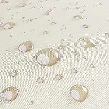Polyrotan ligbed Zwart/Crème 200x160x33cm (Ligbed - Lounge), Verzenden, Nieuw