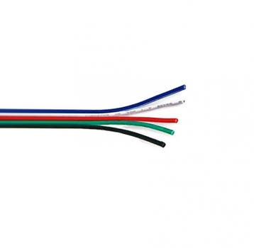RGBW verlengkabel 5 aderig per meter extension cable, Hobby en Vrije tijd, Ophalen of Verzenden, Nieuw