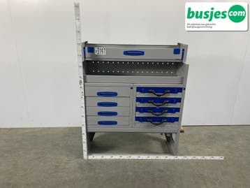 Sortimo alu bedrijfswagen inrichting 1010x350x1220mm (3197), Ophalen of Verzenden