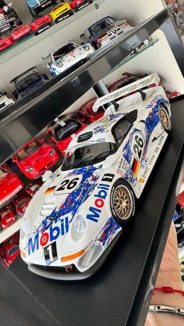 Werk83 1:18 - Modelauto - Porsche 911 GT1 #26 - 3e 24 Uur, Nieuw