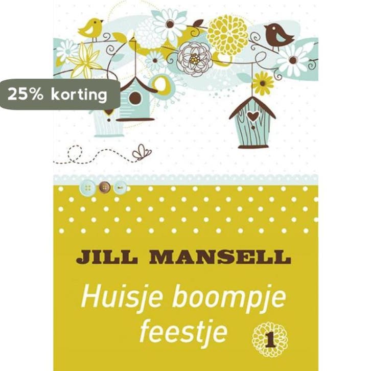 Huisje boompje feestje 9789036429115 Jill Mansell, Boeken, Literatuur, Zo goed als nieuw, Verzenden
