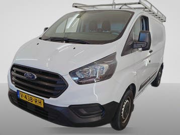 Ford Transit Custom 2.0 TDCI L1H1 IMPERIAAL EN TREKHAAK, Stof, Gebruikt, Euro 6, Wit