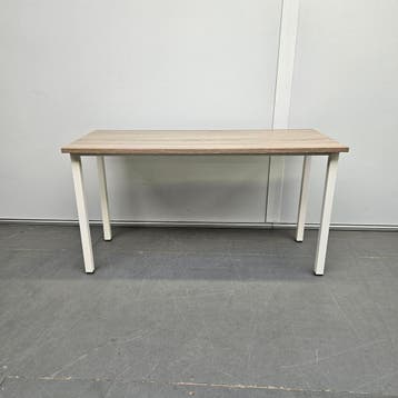 Gispen kantoortafel met nieuw blad - 140x60 cm, Ophalen of Verzenden, Nieuw