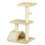 TRUUSK Kattenkrabpaal 72 cm - Pluche ballen - Sisal stammen, Verzenden, Nieuw