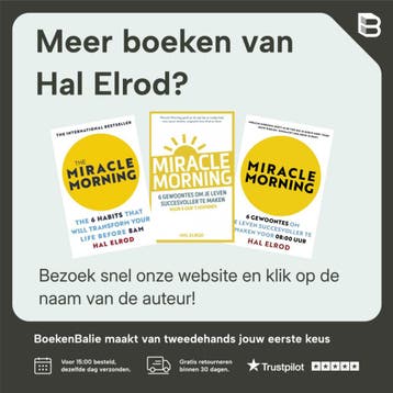 Miracle morning - Hal Elrod 9789043931618, Verzenden, Gelezen, Hal Elrod