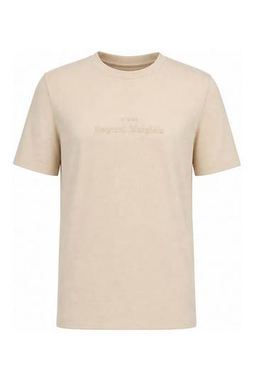 Maison Margiela T-shirt in maat XL Beige, Kleding | Dames, T-shirts, Maison Margiela, Verzenden, Zo goed als nieuw, Beige