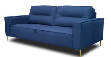 Bankstel Capelle - rechte banken - Blauw, Nieuw, Stof