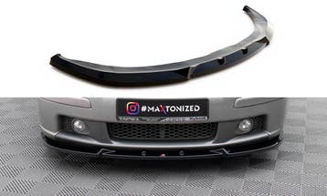 Voorspoiler Toyota Yaris T-Sport Maxton Glans Zwart, Ophalen of Verzenden, Nieuw