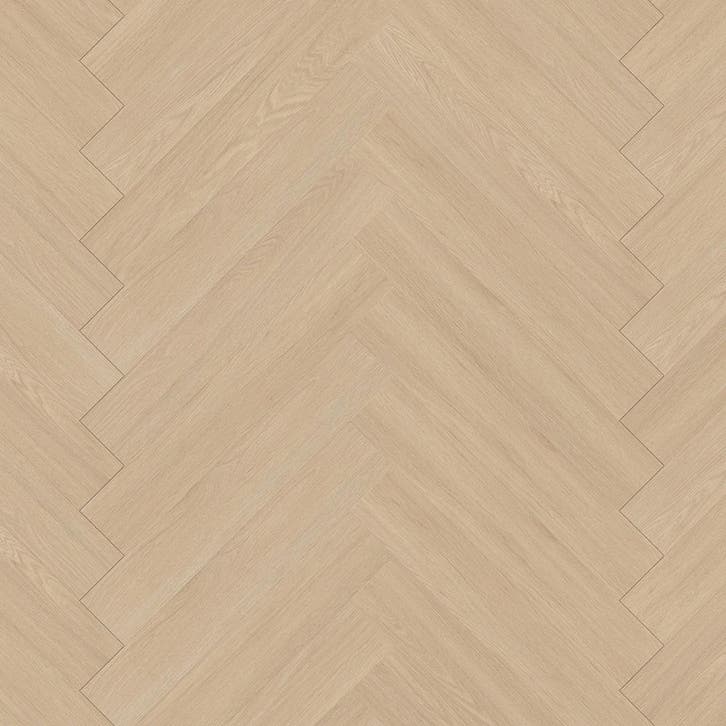 Plak pvc Visgraat  |  Gerflor Virtuo 55 DB 1460 Blomma Beige, Huis en Inrichting, Stoffering | Vloerbedekking, Ophalen