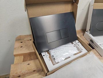 QeramiQ Push Metal Bedieningsplaat - voor Geberit UP320, Ophalen of Verzenden, Nieuw, Bad