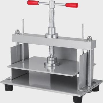 Handmatige Papierpers Machine 30.5x22 cm - Robuust Staal voo