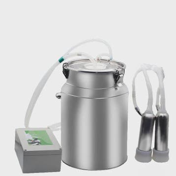 Elektrische Melkmachine Koeien 10L RVS met Automatische Stop, Verzenden