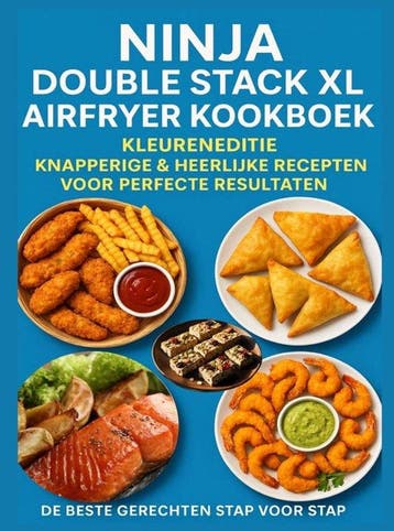 9789403814018 Ninja Double Stack XL Airfryer Kookboek - K..., Boeken, Verzenden, Zo goed als nieuw, Elin Leckerschmaus