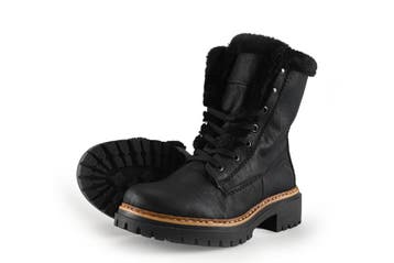 Rieker Snowboots in maat 38 Zwart, Kleding | Dames, Schoenen, Verzenden, Zwart, Snowboots, Zo goed als nieuw
