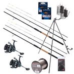 Ultimate Complete River Feeder Set 3.90m 150g, Watersport en Boten, Verzenden, Nieuw
