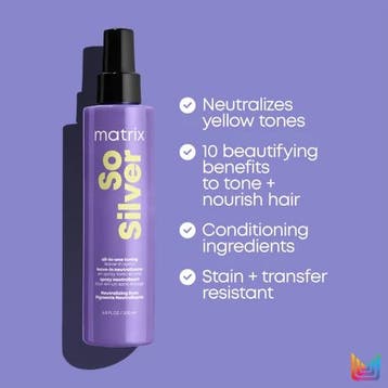 Matrix Total Results So Silver All-In-One Toning Leave-In..., Sieraden, Tassen en Uiterlijk, Uiterlijk | Haarverzorging, Verzenden