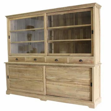 Teak buffetkast Utrecht -  250 cmKasten, Ophalen of Verzenden, Nieuw