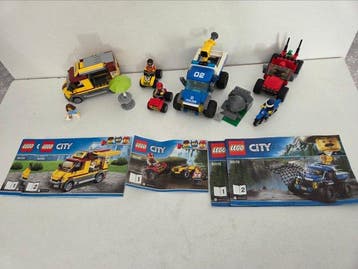 Lego Set - City - Modderwegachtervolging 60172 + ATV, Nieuw