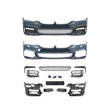 M Pakket Voorbumper Met ACC BMW 5 Serie G30 G31 B8497, Nieuw, Voor, BMW, Bumper