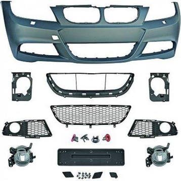 Sport look voorbumper passend voor BMW 3 serie E90 LCI en..., Auto-onderdelen, Verzenden, Nieuw