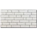 3D Wandpaneel EPS Wit Gevelsteen 100x50x2cm, Nieuw