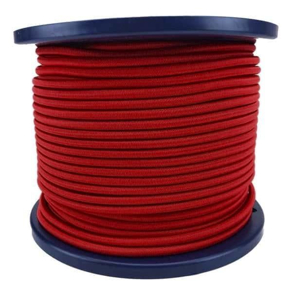 3mm Elastisch Touw - Bordeaux rood - 100 meter op rol, Doe-het-zelf en Verbouw, Overige Doe-het-zelf en Verbouw, Nieuw, Ophalen of Verzenden
