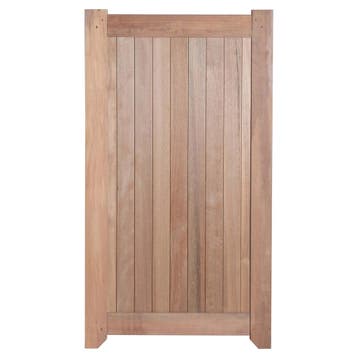 Carpgarant Hardhouten Poort Enkel Rechtsdraaiend 180 x 100, Tuin en Terras, Nieuw
