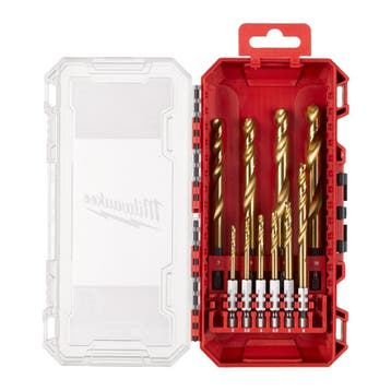Milwaukee Shockwave Red Hex metaalboren set 10-dlg Nieuw, Ophalen of Verzenden, Nieuw