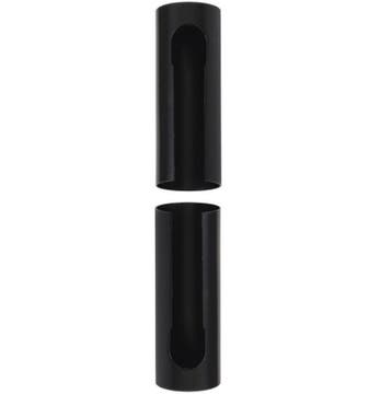 Sierhuls voor paumelle aluminium zwart Ø16mm, Verzenden, Nieuw