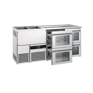 GGM Gastro | Bierkoeling PREMIUM - 1950x700mm - 4 laden |, Verzenden, Nieuw in verpakking